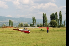 Pred vzletom v Sinju